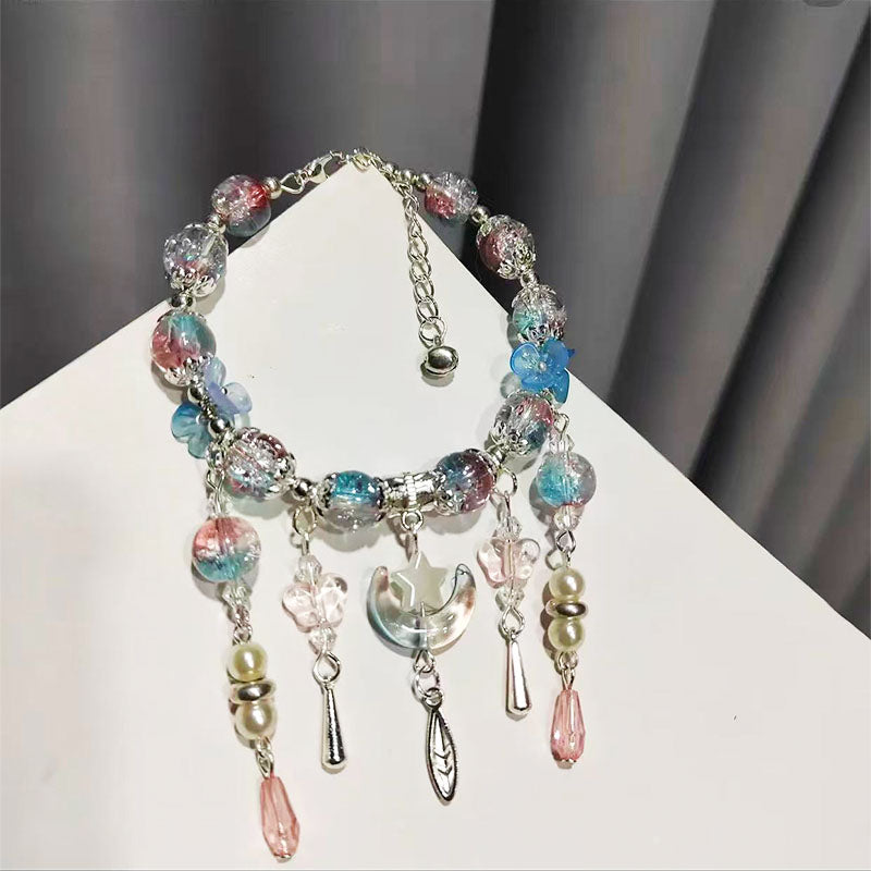 【A4-ペアペア】職人手作り ゴージャスブレス ブレスレット 軽華奢 【ライブ開封】