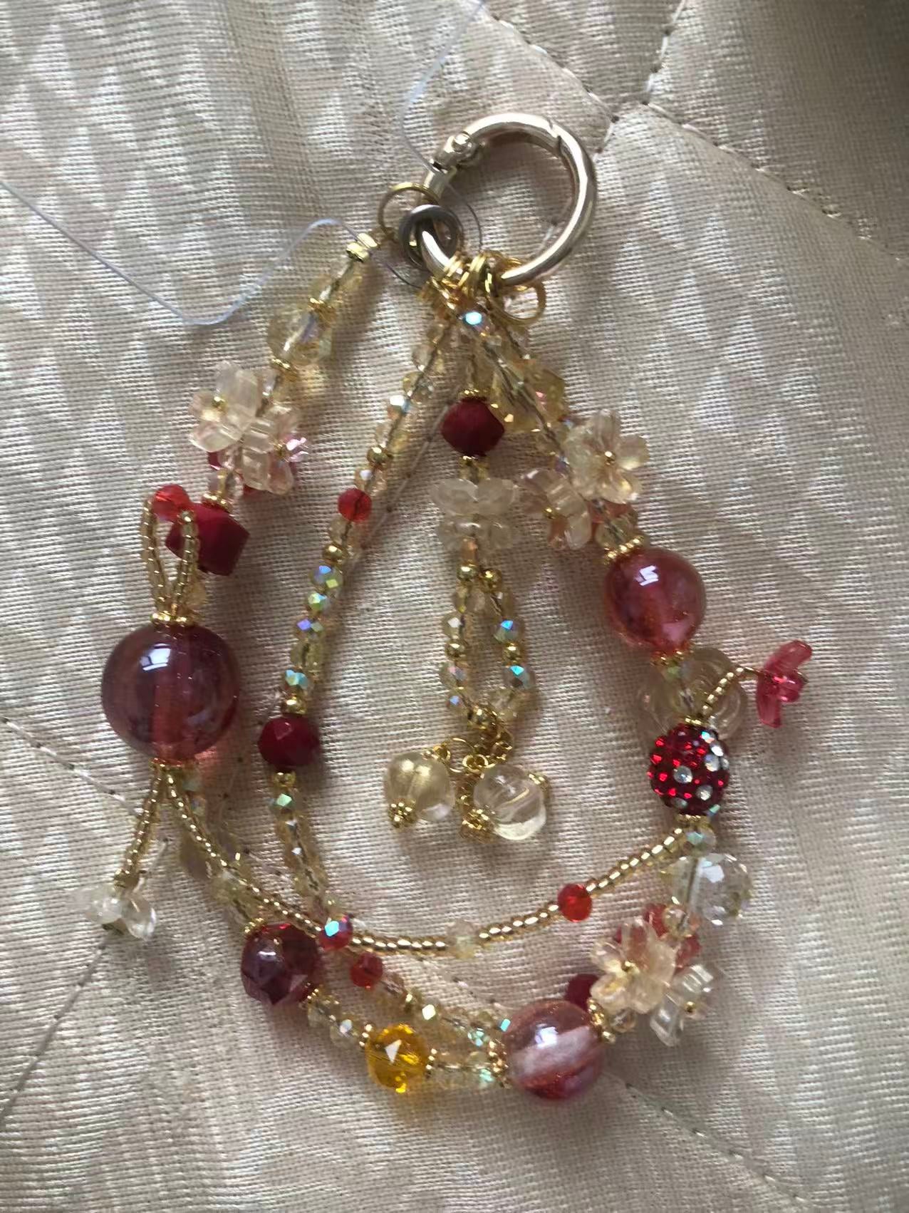 【A2-ペアペア】職人手作り 高級ストラップ スマホストラップ バッグストラップ 【ライブ開封】