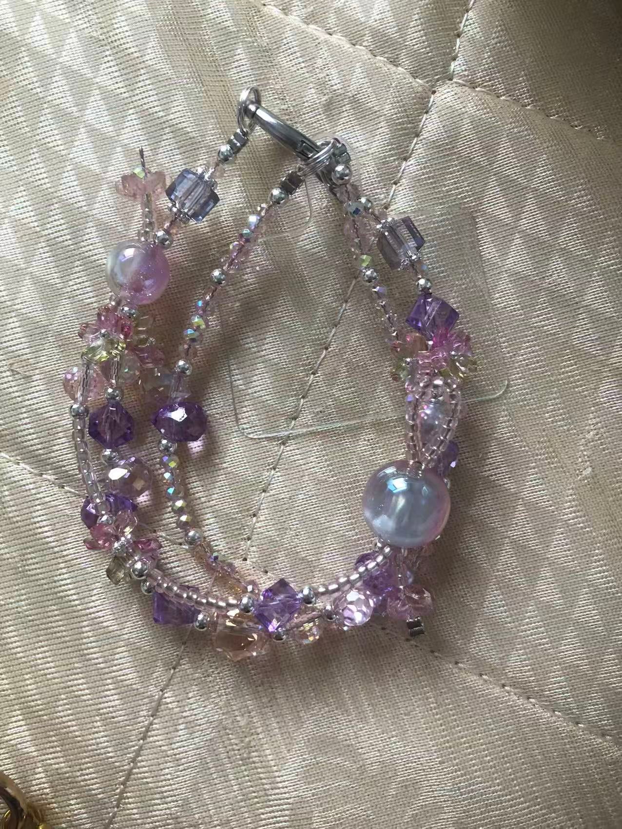 【A2-ペアペア】職人手作り 高級ストラップ スマホストラップ バッグストラップ 【ライブ開封】