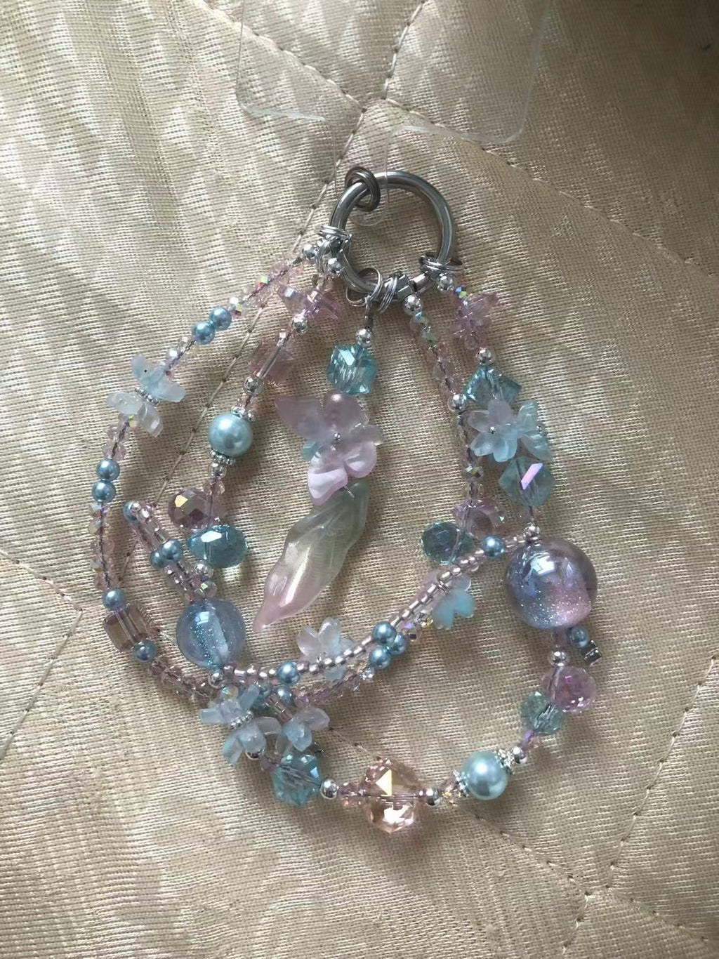 【A2-ペアペア】職人手作り 高級ストラップ スマホストラップ バッグストラップ 【ライブ開封】