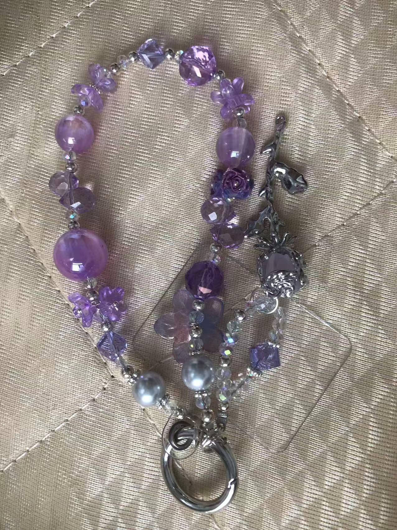 【A2-ペアペア】職人手作り 高級ストラップ スマホストラップ バッグストラップ 【ライブ開封】