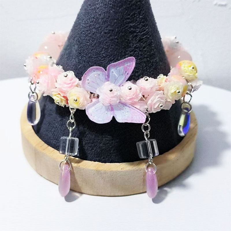 【A1--ペアペア】職人手作り 高級ブレスレット ソフトバラ 【ライブ開封】